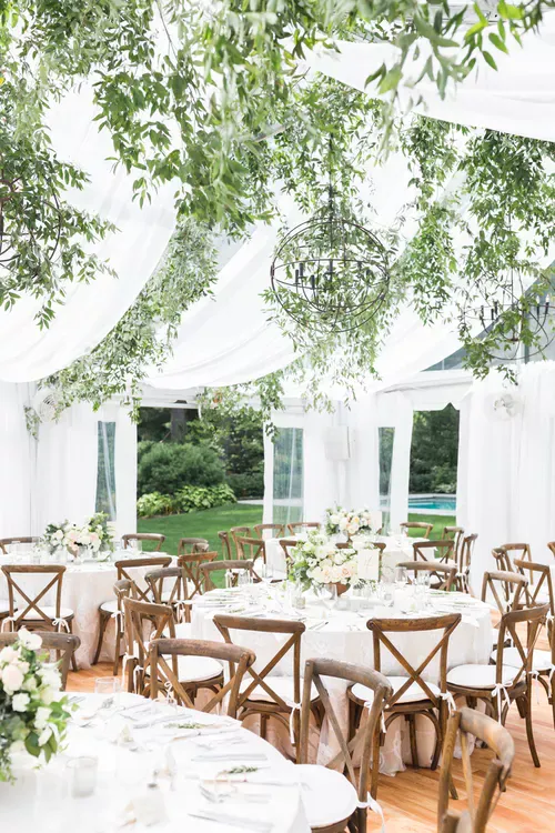 Ceiling Tent Greenery