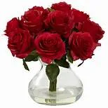 Red Artificial Flowers