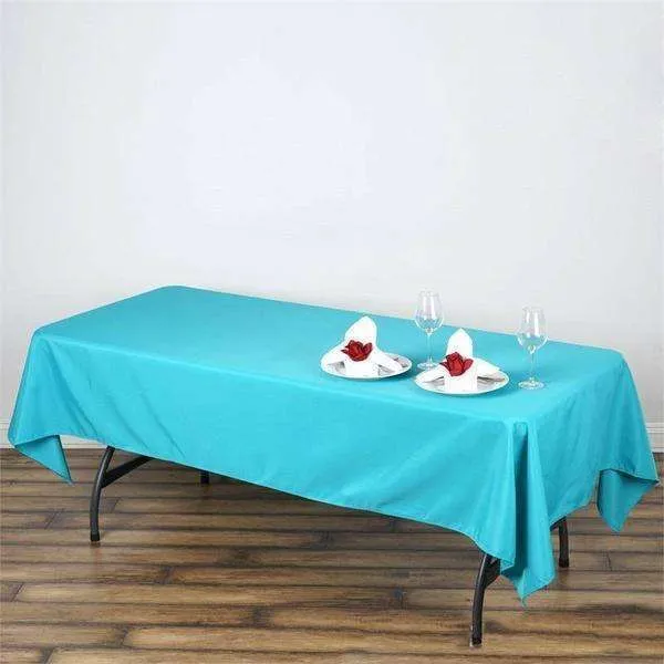 60"x126" Coloured Polyester Rectangular Tablecloths