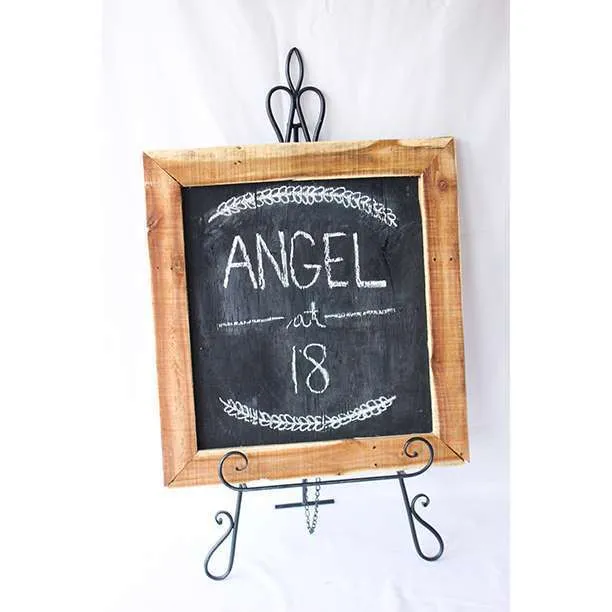 Wooden Chalkboard Frame - Medium