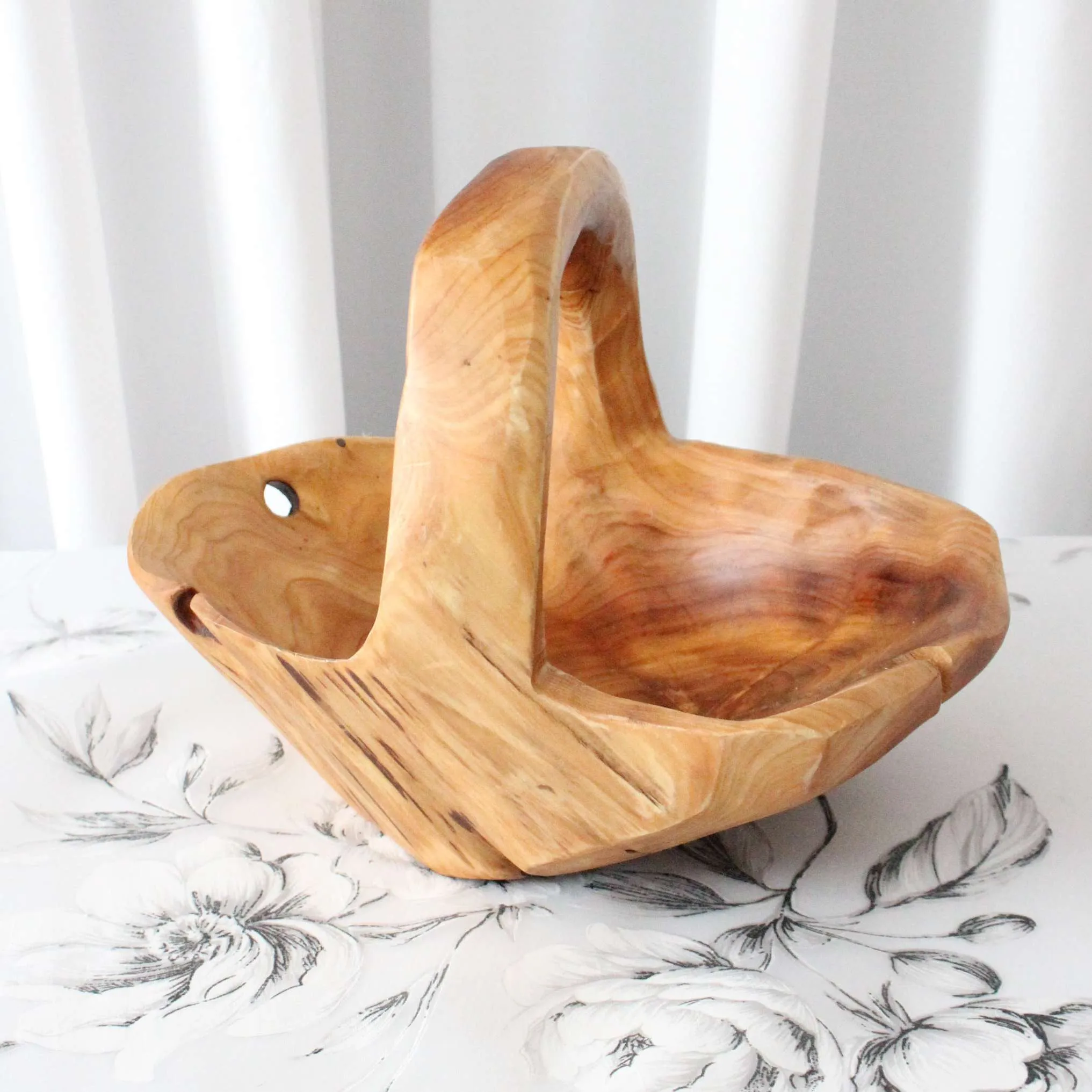 Flowergirl Basket - Wooden
