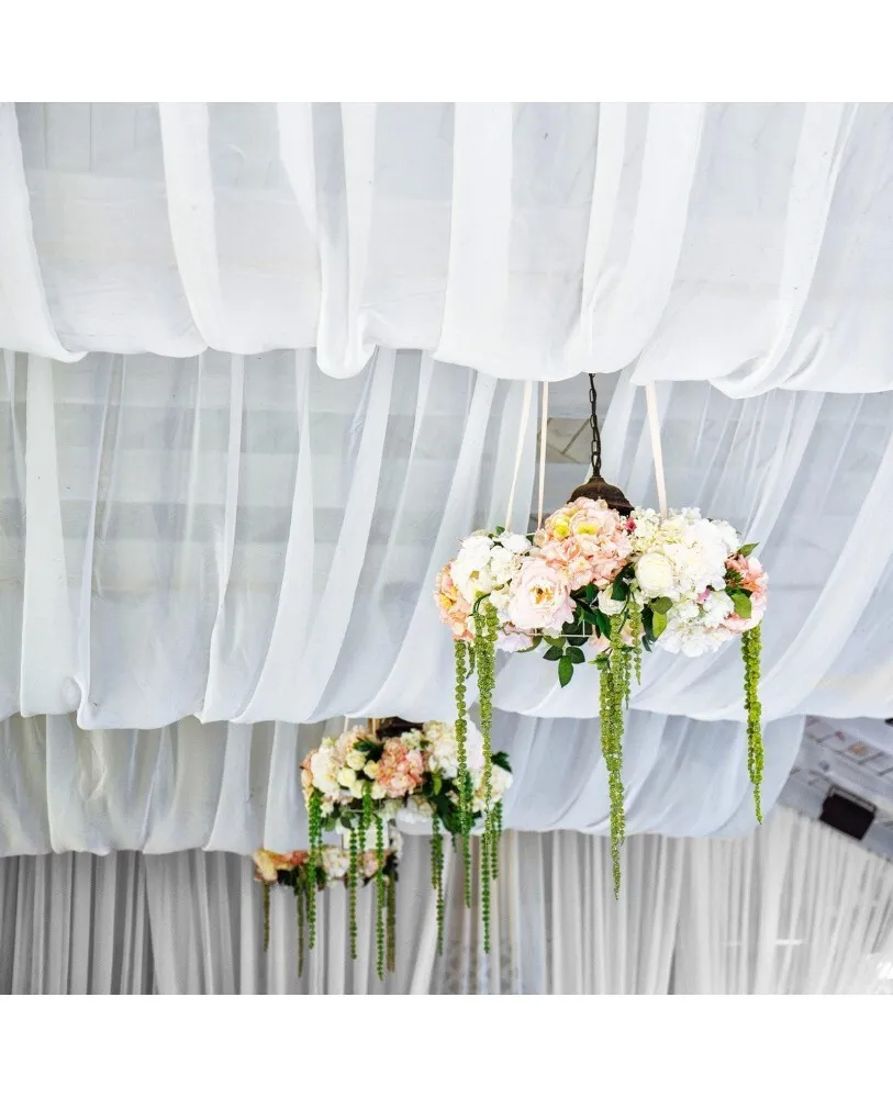 5ftx32ft Premium Chiffon Curtain Panel