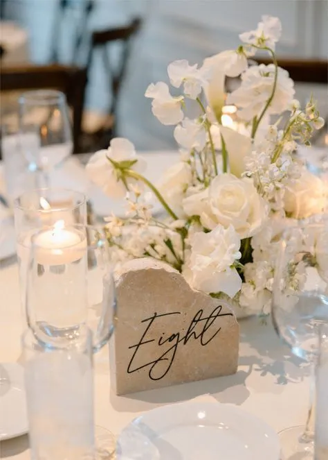 Slate Table Numbers