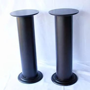 Dark Brown Cylinder Pillars