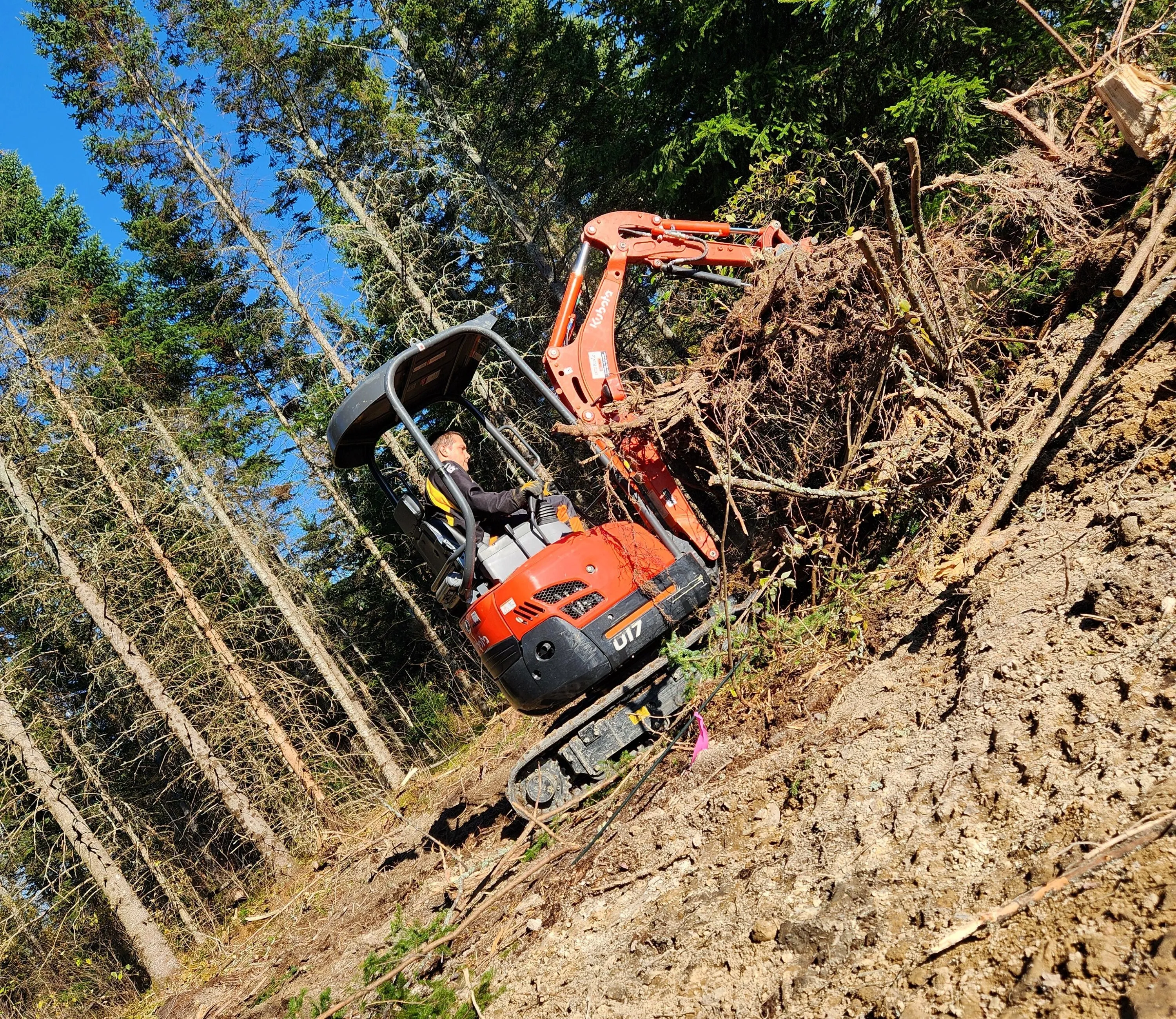 Service excavation (location avec opérateur)