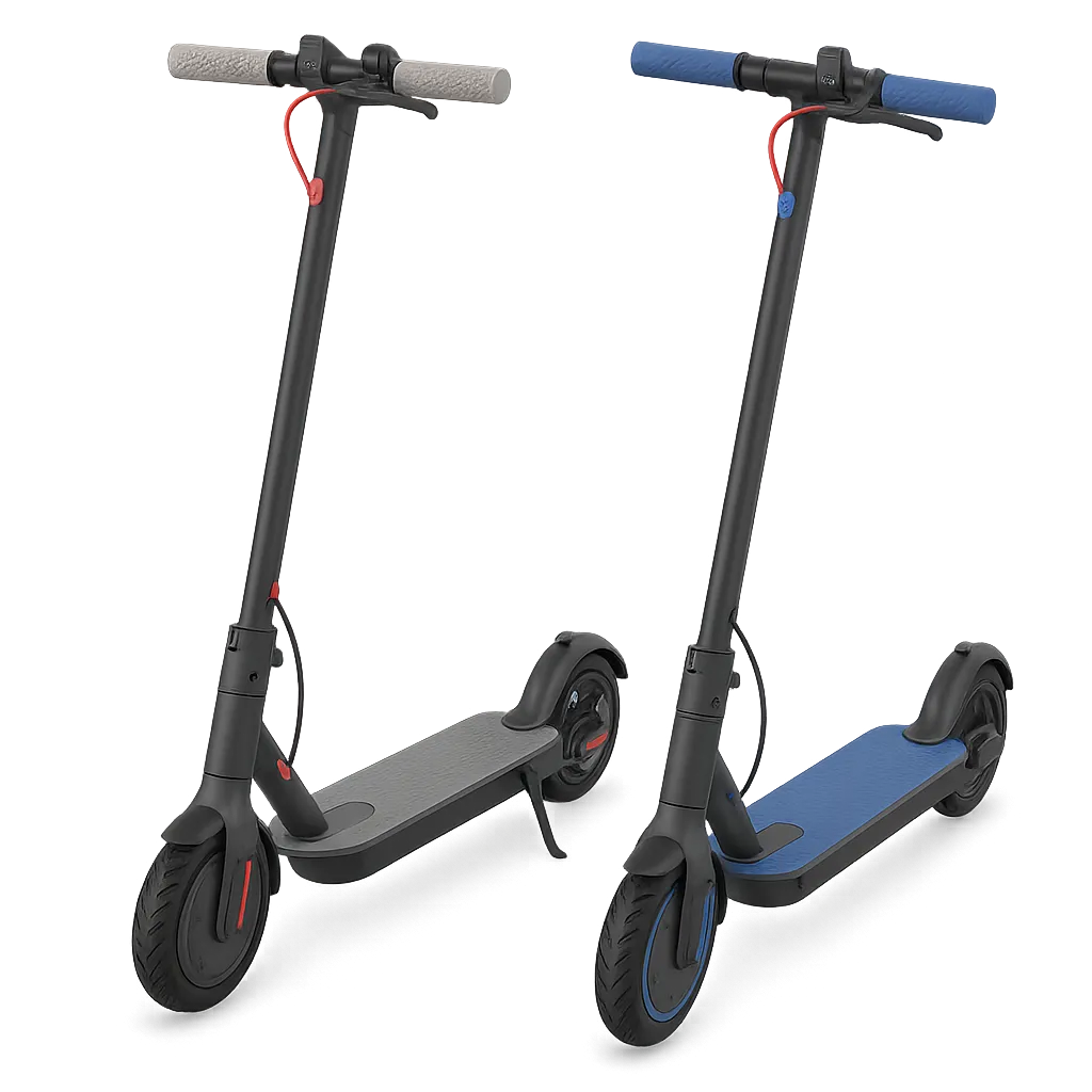Electric scooter - Blue / Black