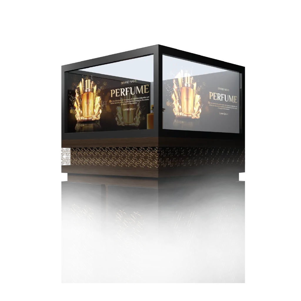 Transparent Showcase Display