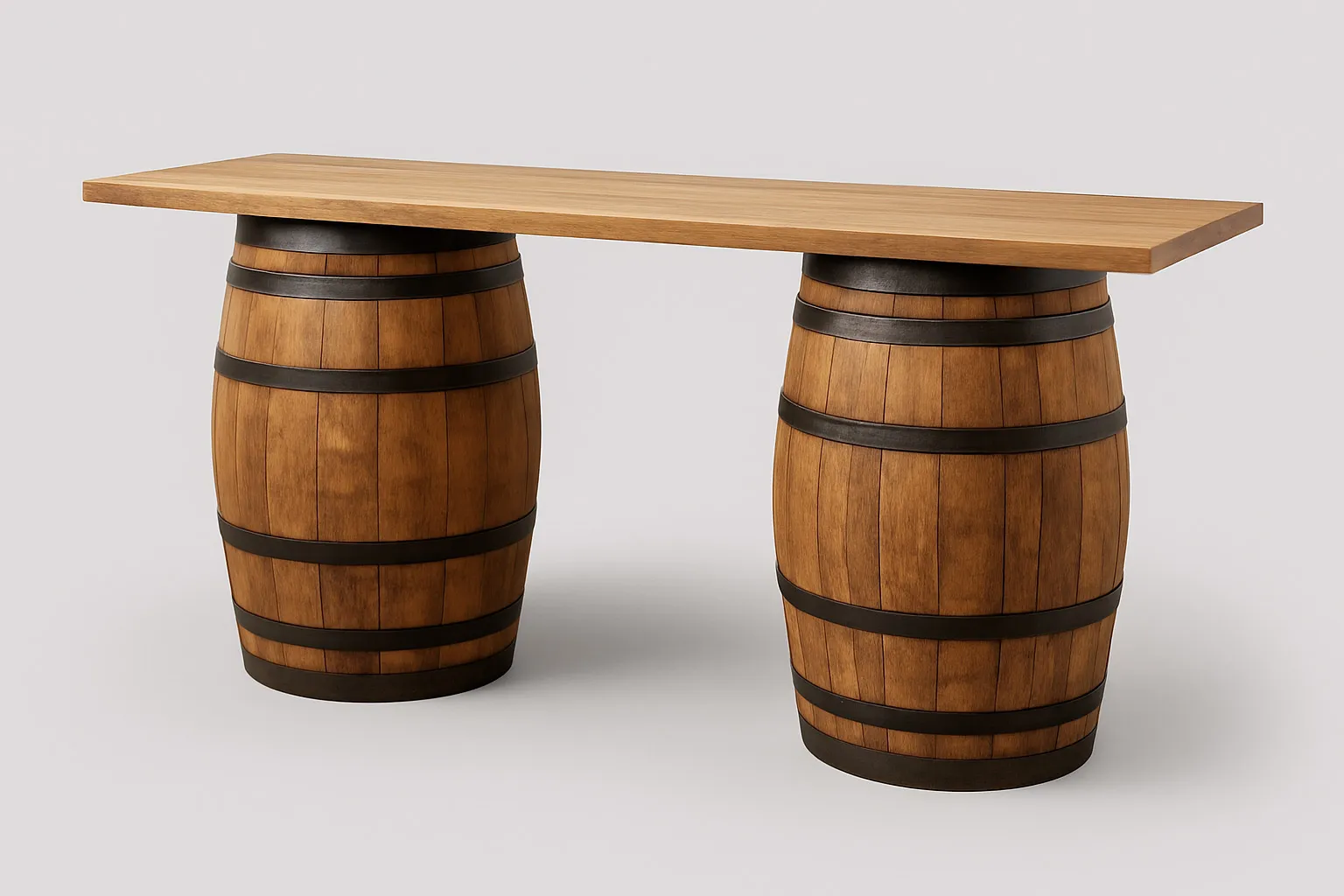 Oak Barrel Bar