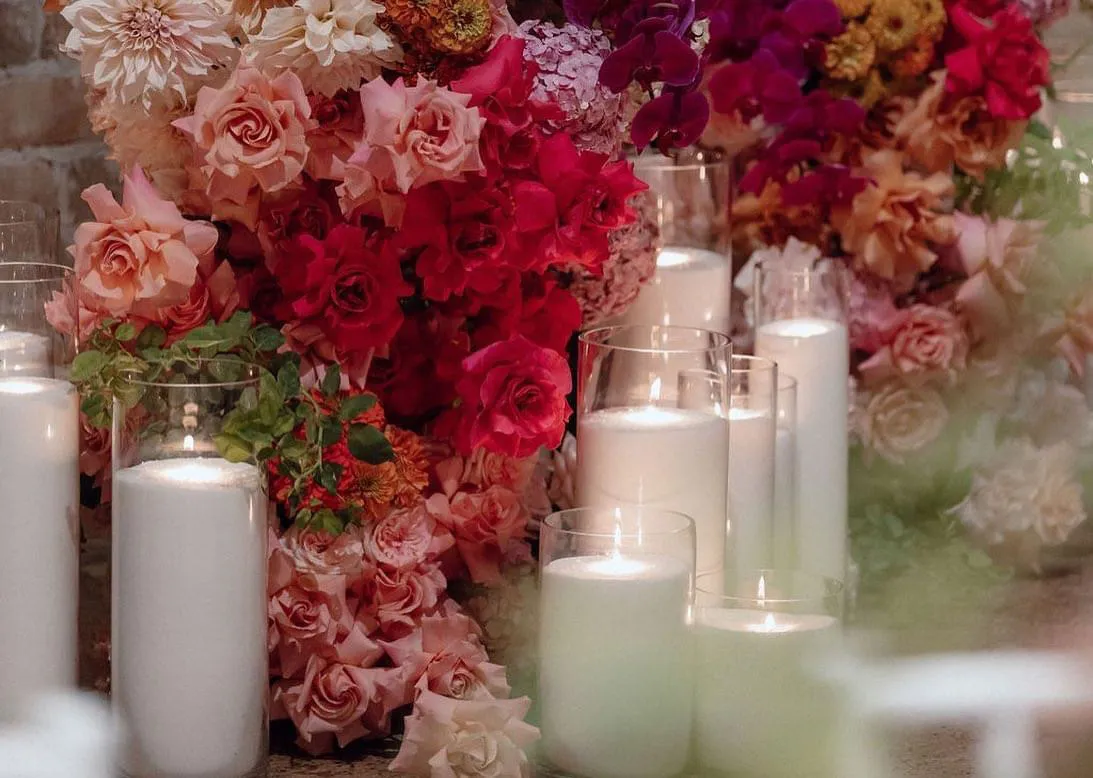 Mix hurricane cylinder vase candle wax sand powder Package 120 off candles