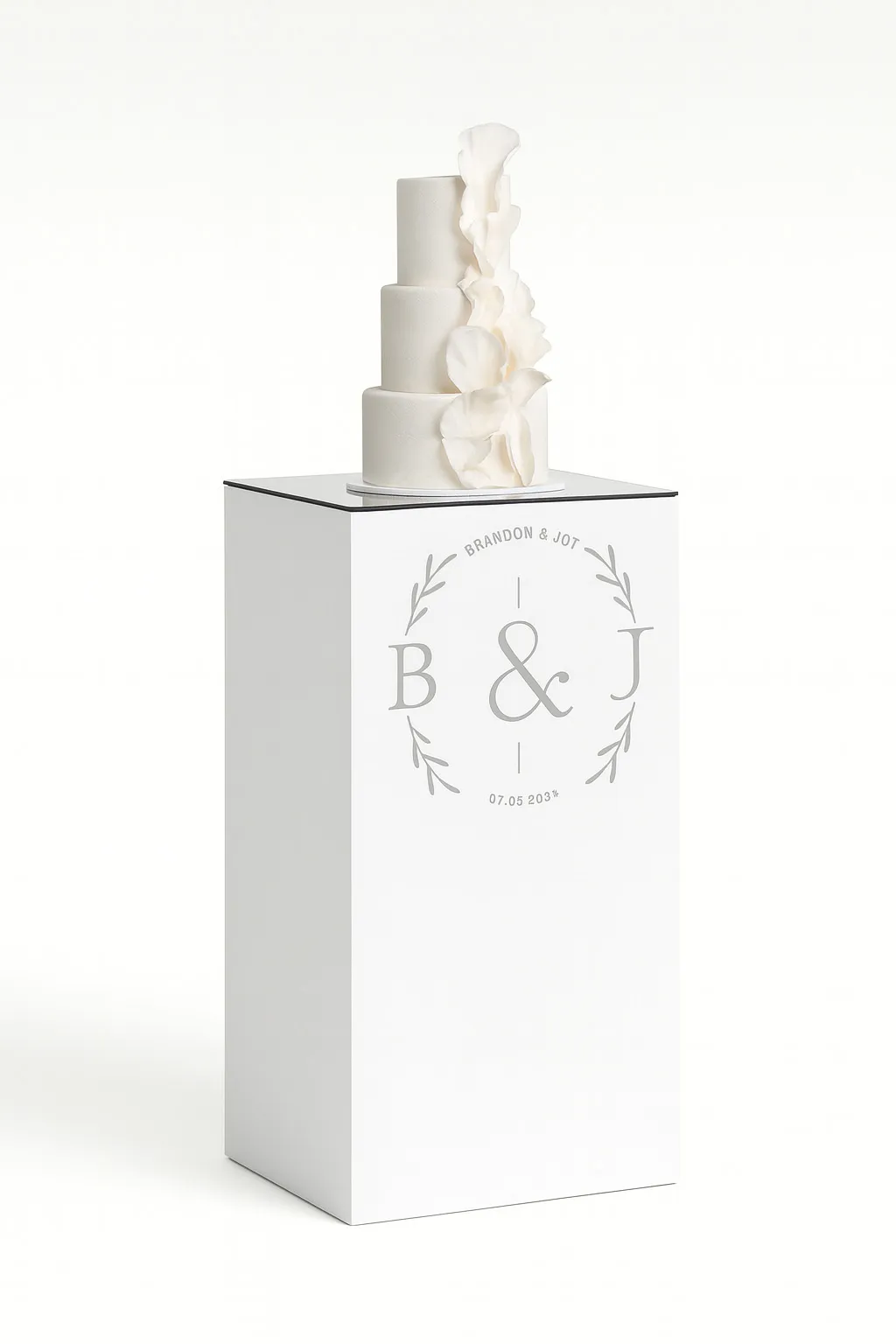 Cake Table With Mirror Top