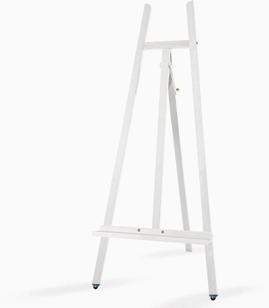 Easel wooden white