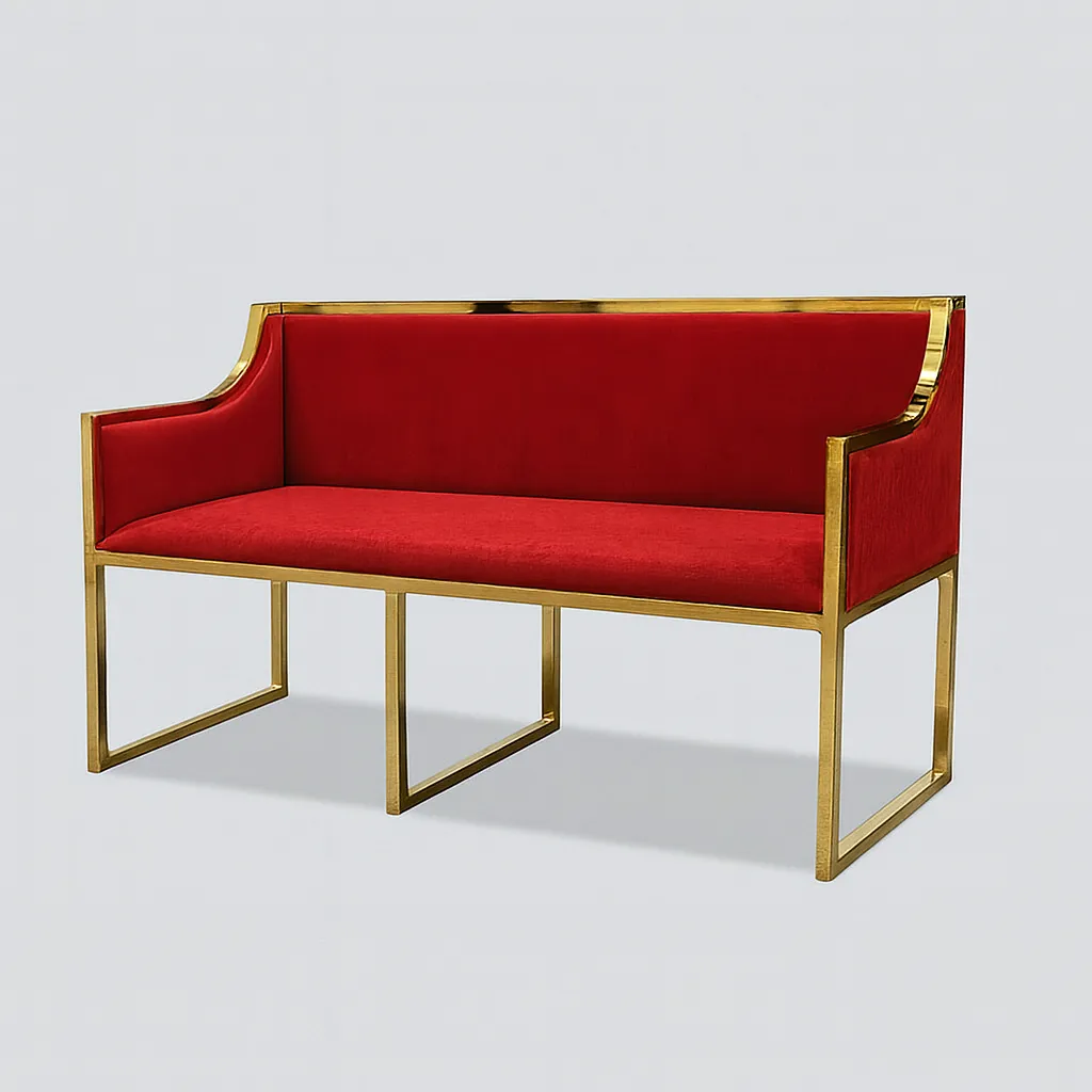 Red Lounge Double Chair