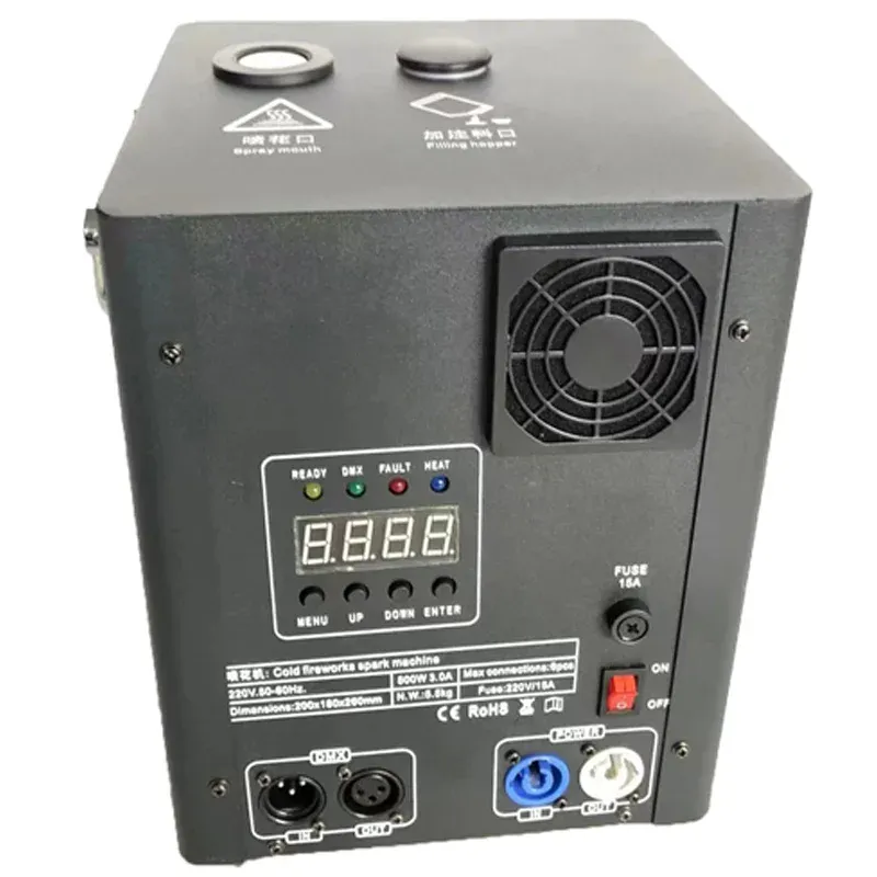 Cold Spark Firework Machine Sparkler 750W 