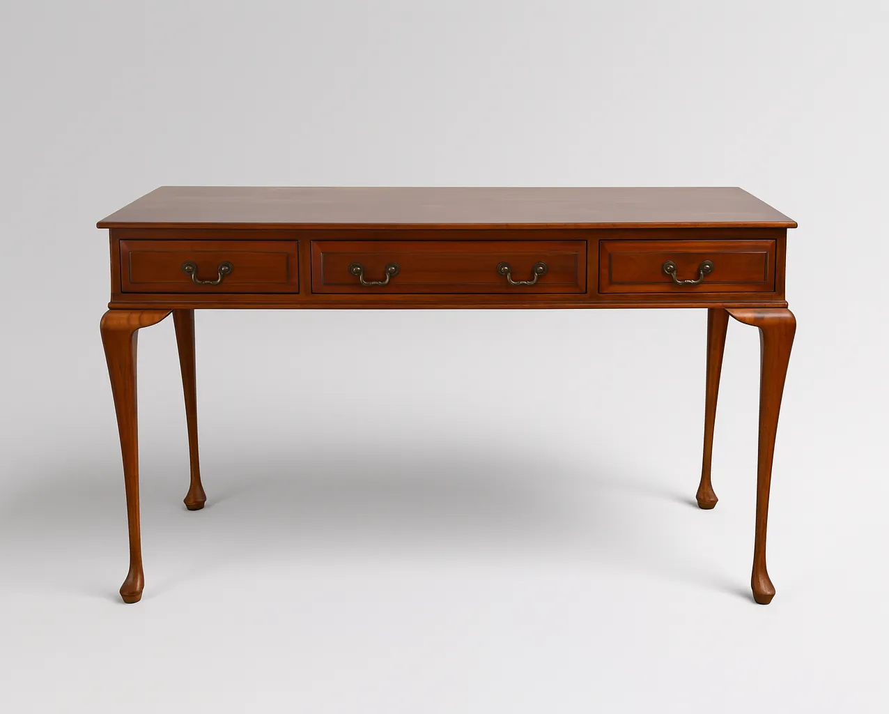 Signing Table Dark Wood