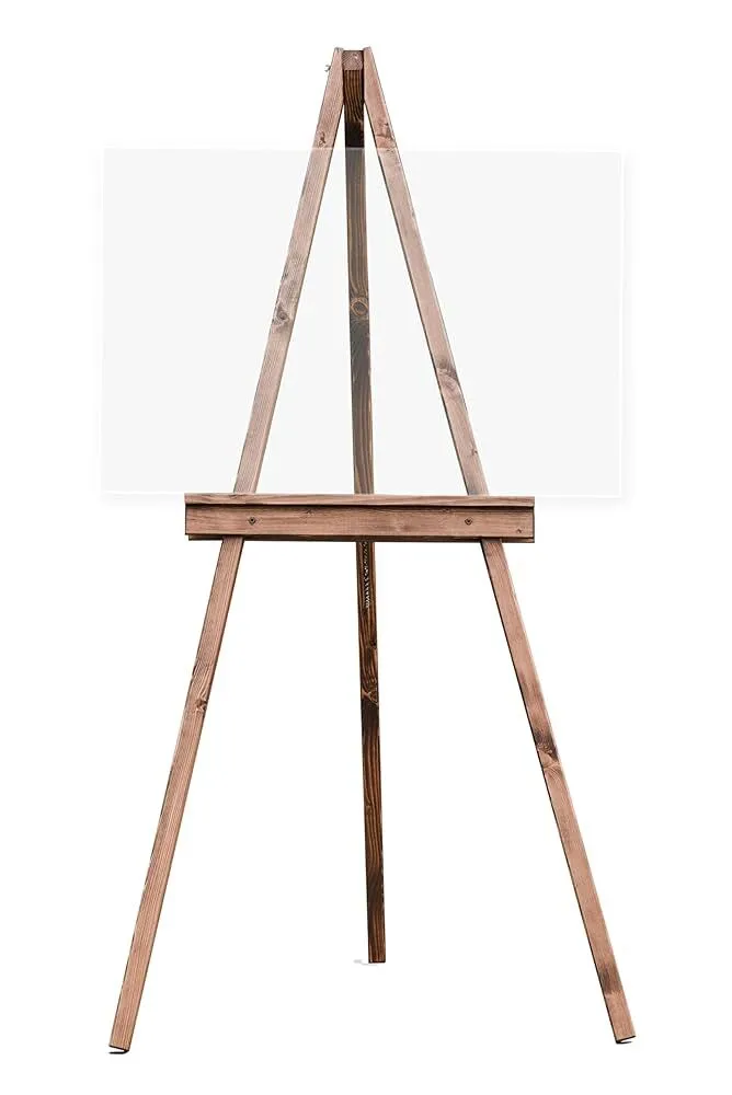 Welcome sign on wooden easel