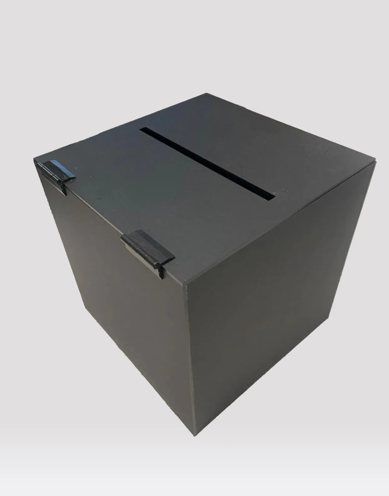 Wishing well acrylic black  wishing well with acrylic decal Cards and Wishes