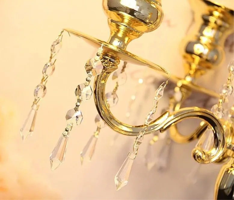 Large Gold candelabras 