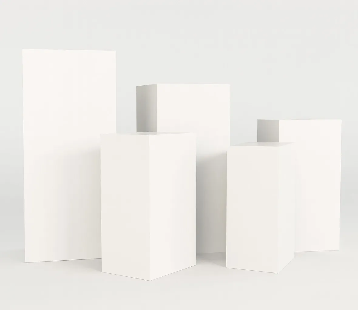 Modern Square Plinth