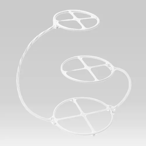 Metal round 3 ties wedding or celebration cake stand 