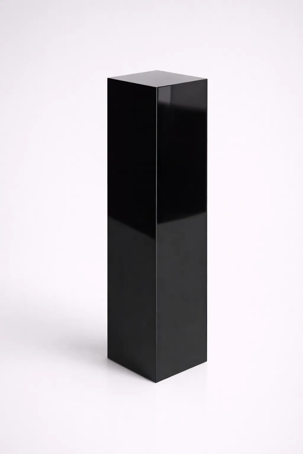 Black High Gloss Acrylic Plinth