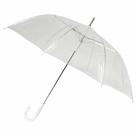 Rain plastic umbrella clear transparent 