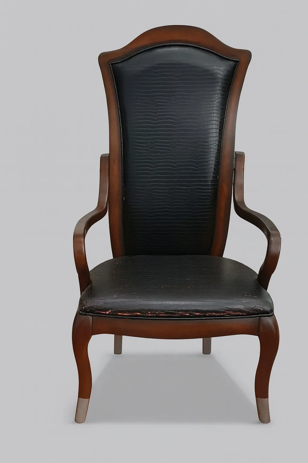 Black Leather Armchair