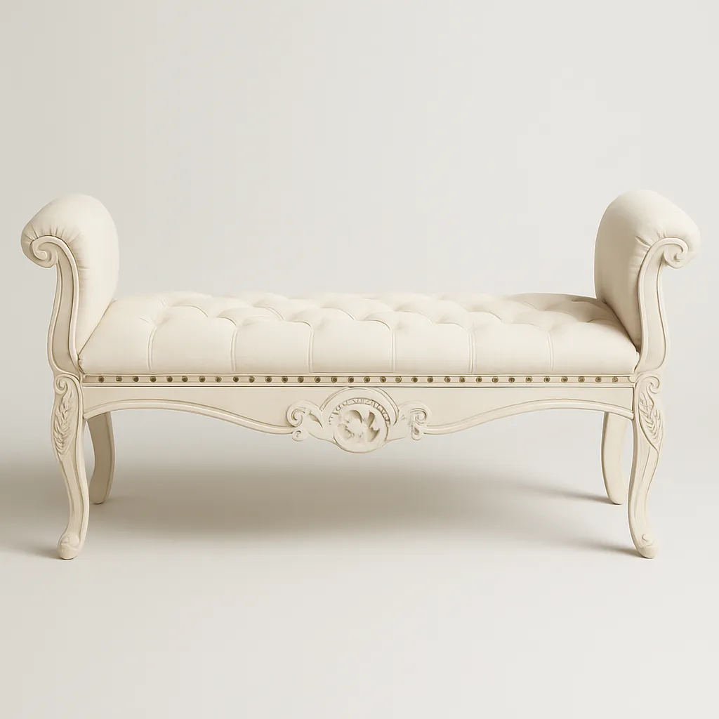 Bench Ottoman Off-White