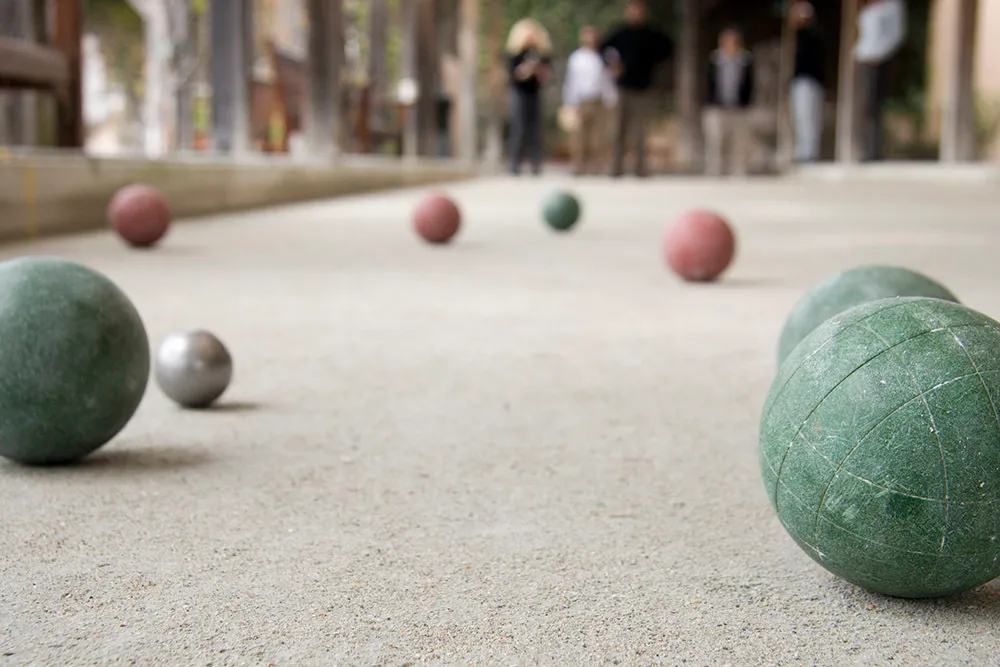 Bocce Ball Game