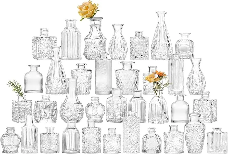Bud Vases (Set of 36)