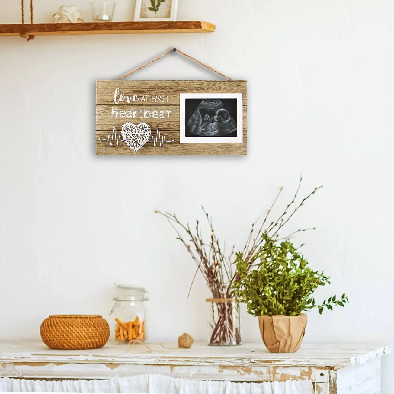 Love at First Sight Ultrasound Photo Display