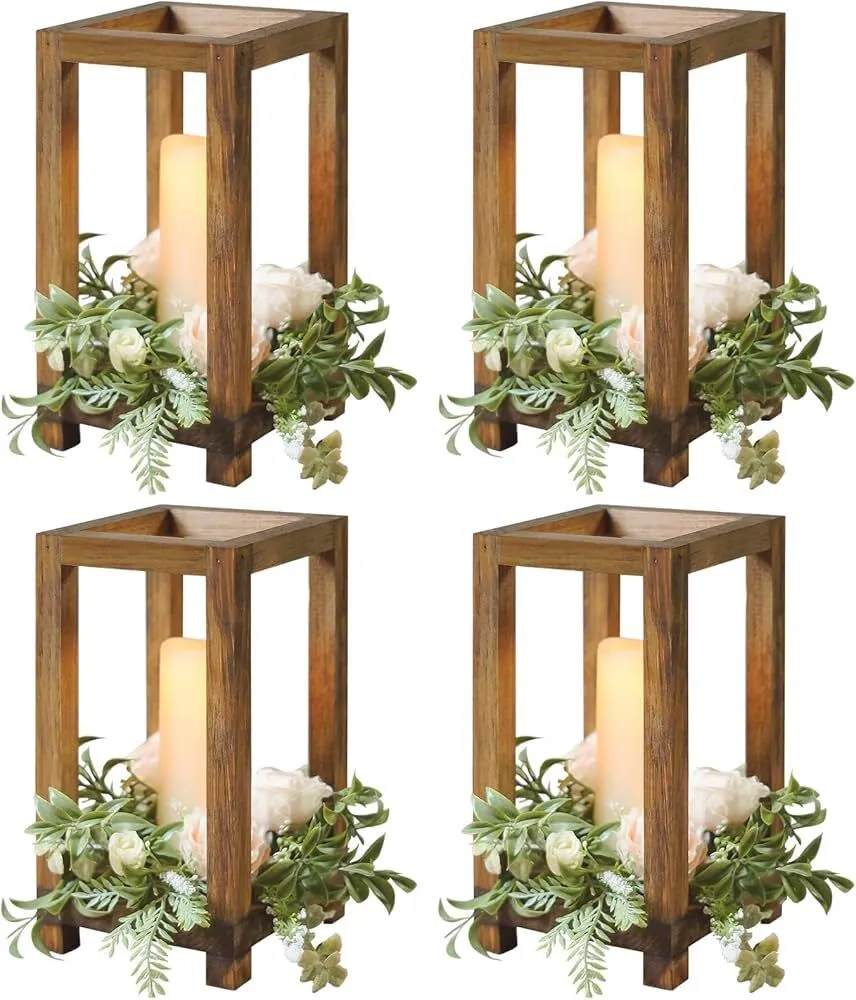 Wooden Lanterns (10)