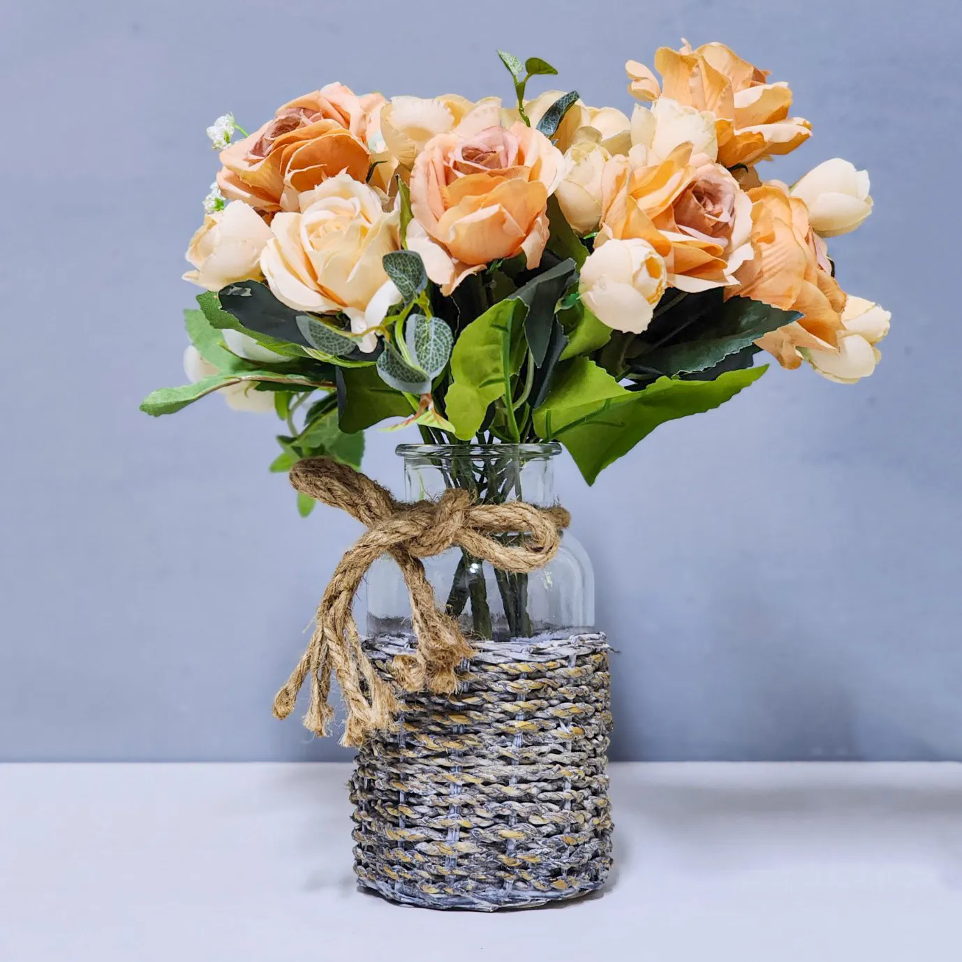 Glass Bottle Rustic Centerpieces Jar