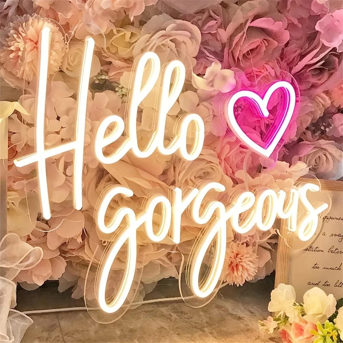 Hello Gorgeous Neon Signs