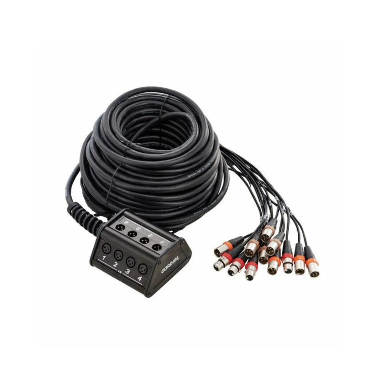 Multicore XLR kabel 8/4 30m