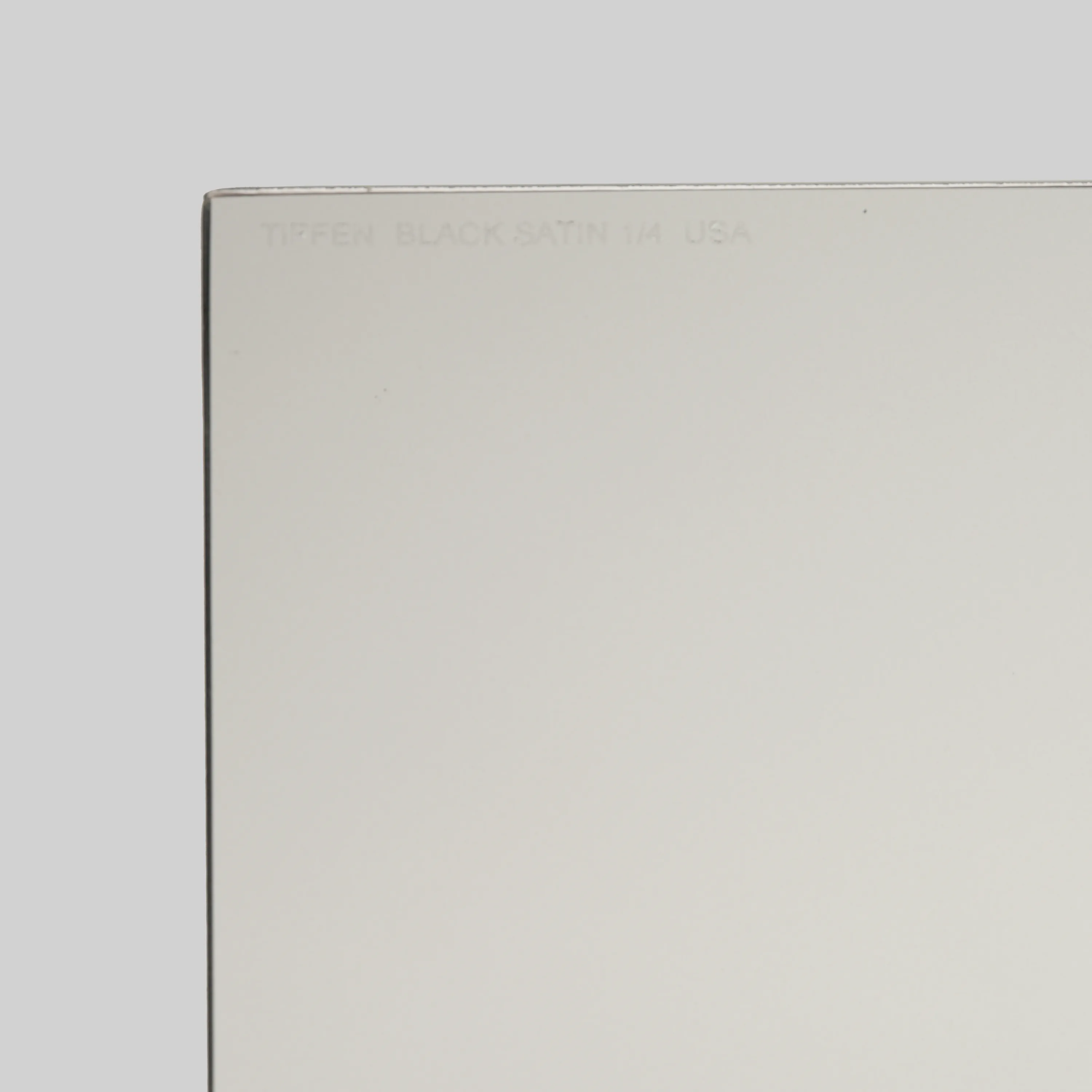 Tiffen 4x5.65" Black Satin Filter 1/4