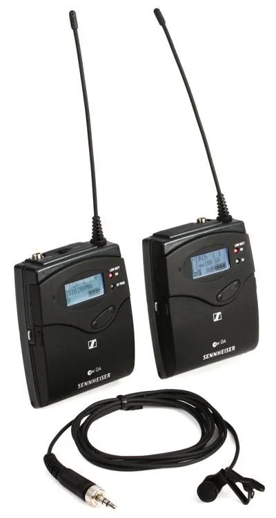 Sennheiser EW 112P G4 Portable Wireless Lavalier Microphone System