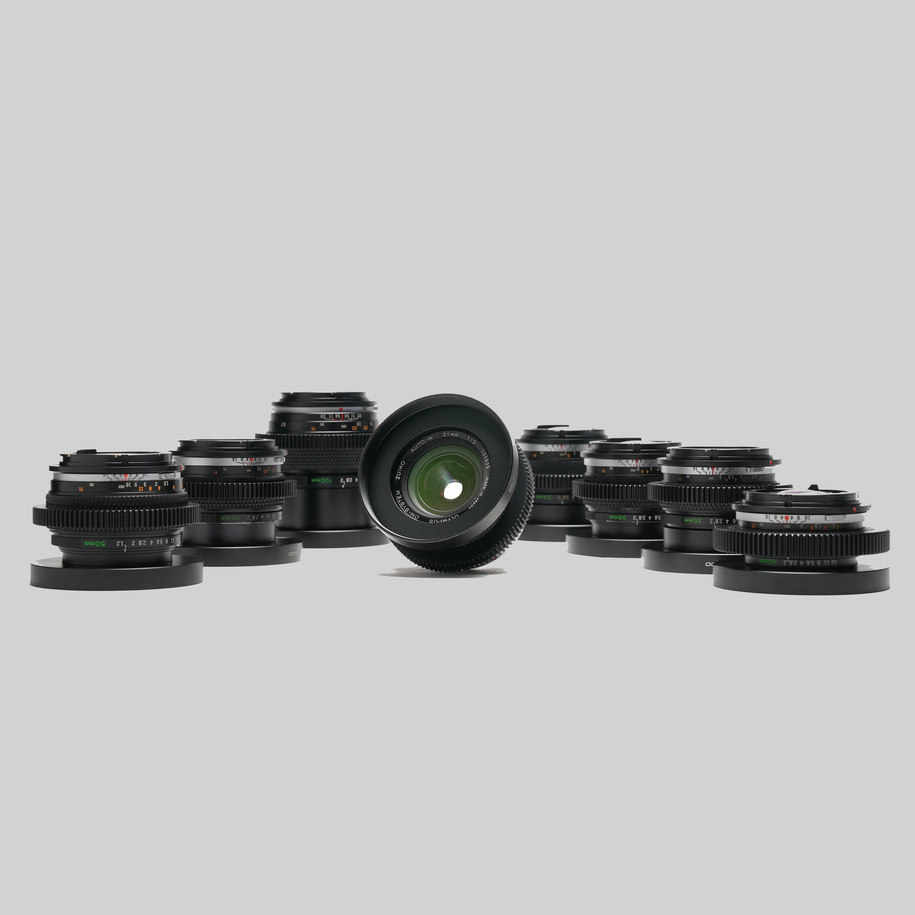 Olympus Zuiko Vintage Primes 8-Lens (EF)
