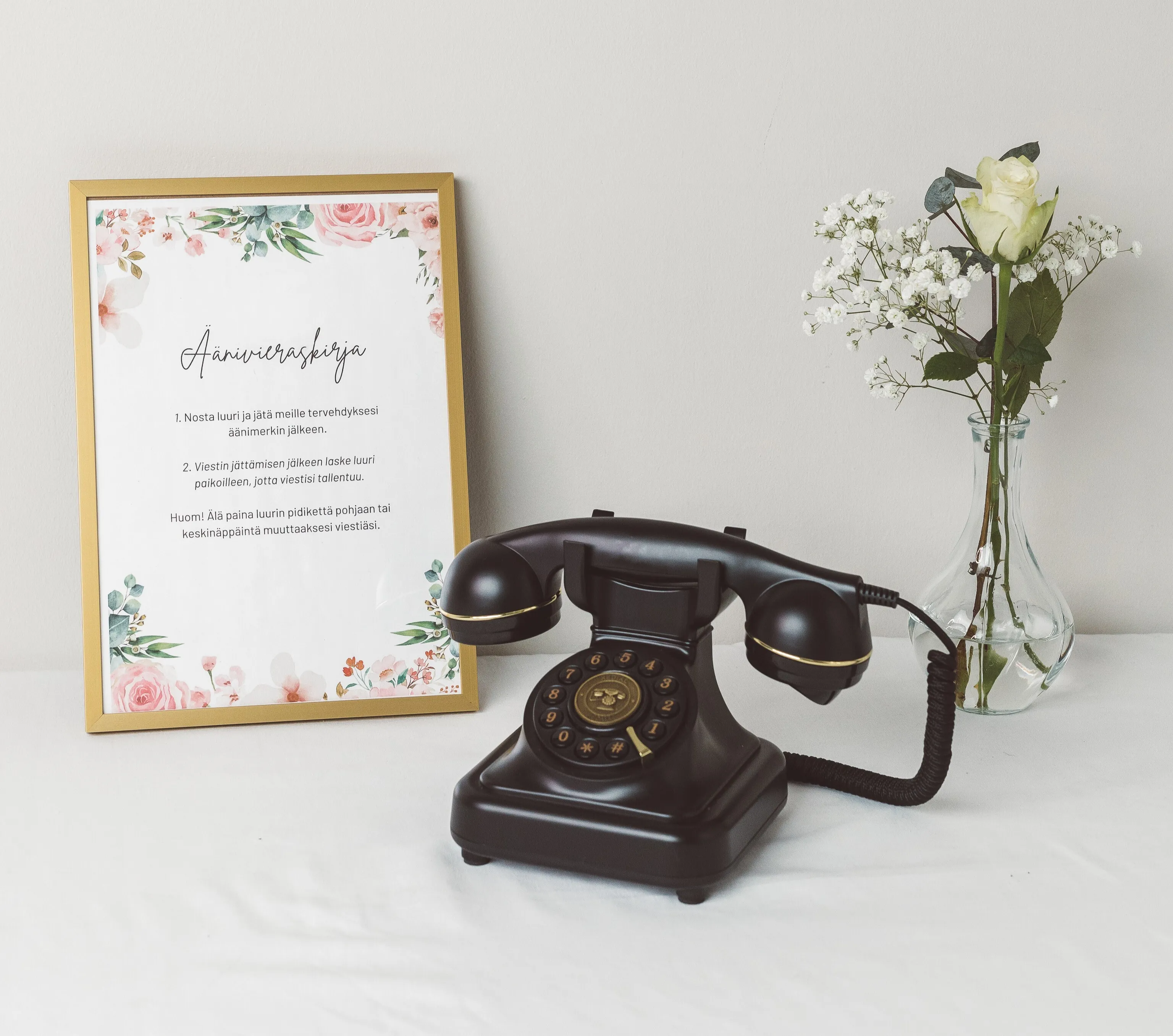 Äänivieraskirja, musta