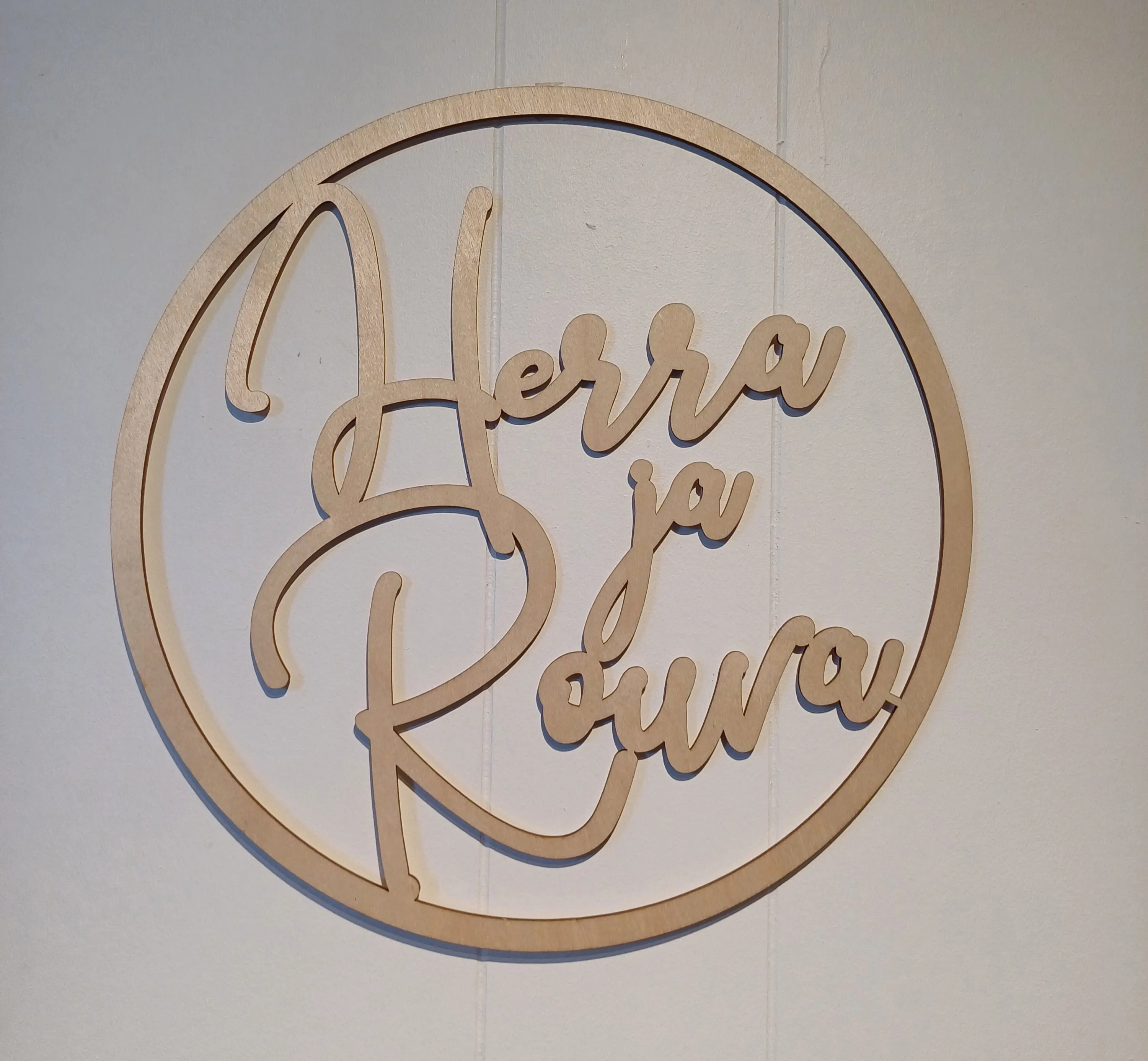 Herra ja rouva vanerikyltti