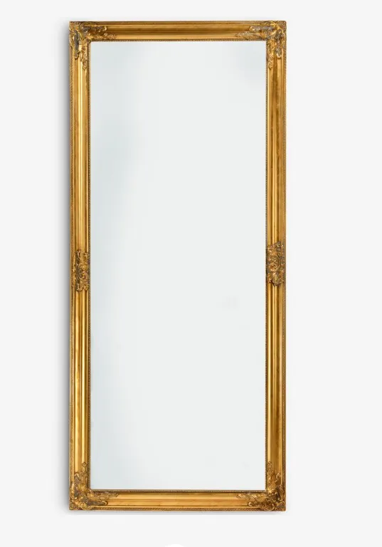Peili kultaisilla kehyksillä 72x162cm