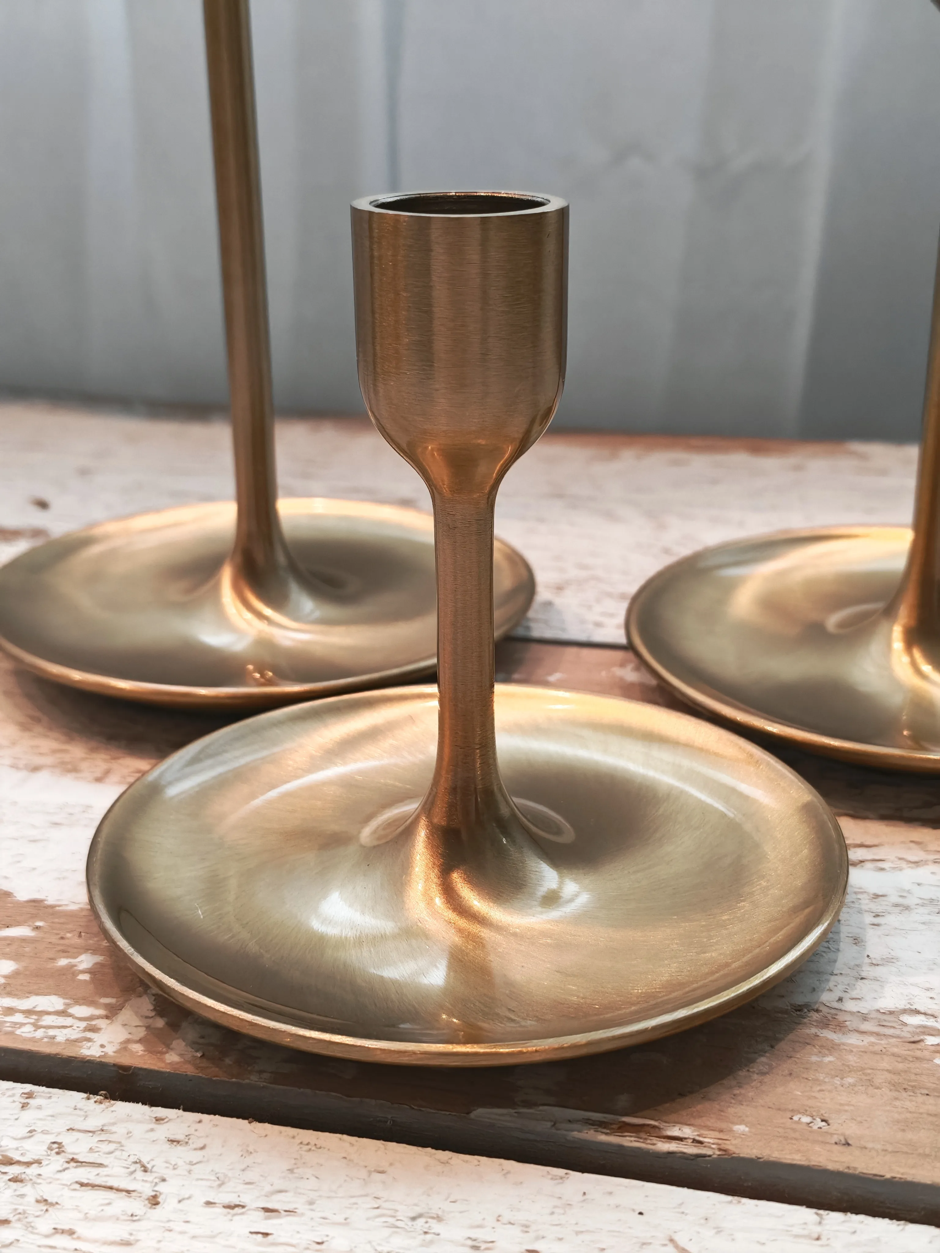 Kultaiset kynttilänjalat