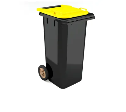 Caixote do lixo (Amarelo) 120L