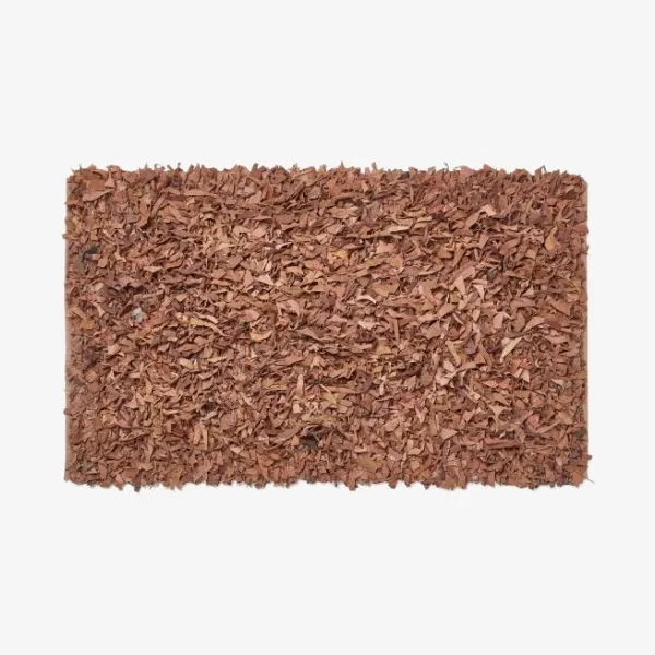 Tapete Couro Castanho