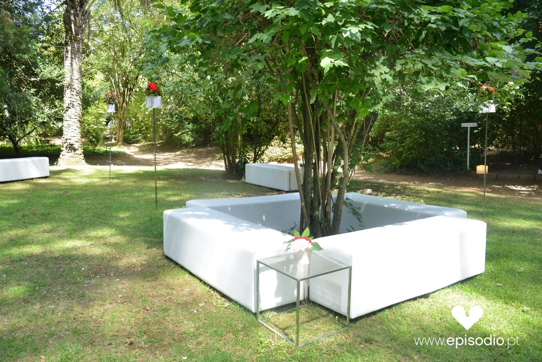 Mesa de apoio acrílico