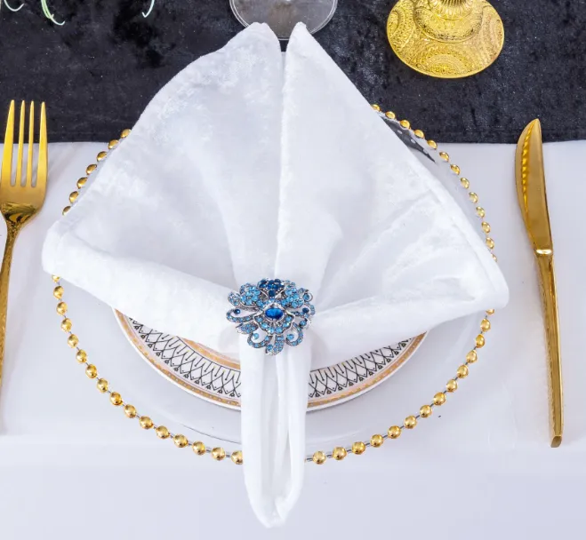 20 x 20 Crushed Velvet Napkin