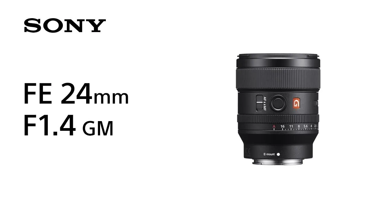 Sony FE 24mm f/1.4 GM Lens