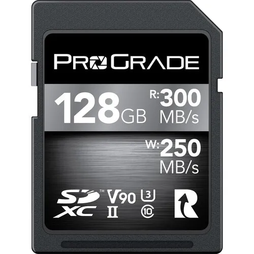 Prograde 128GB UHS-II SDXC Memory Card