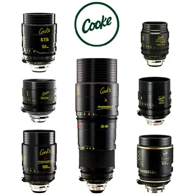  Cooke S4 T/2 Prime Lens Set