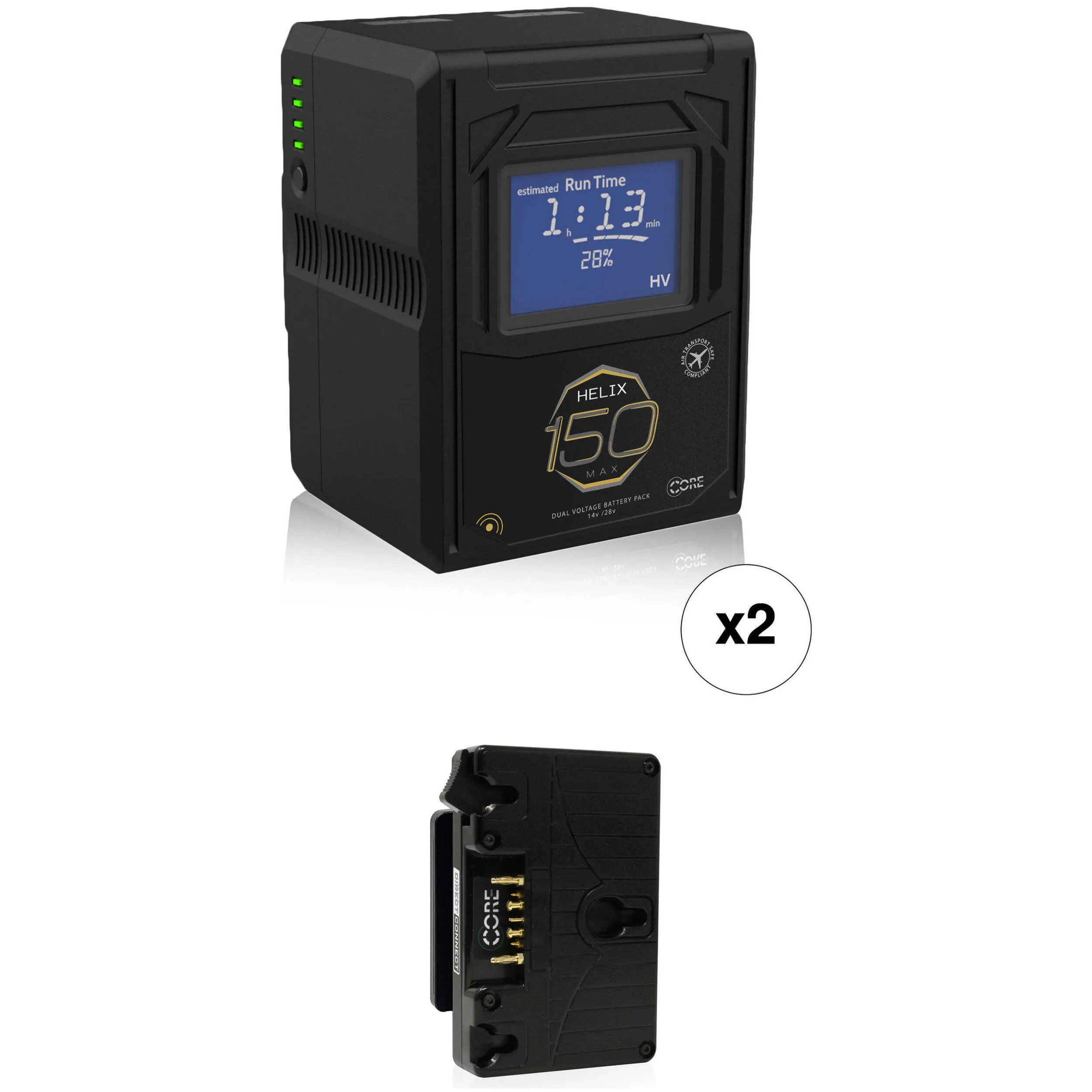 Core SWX Helix Max 147Wh Lithium-Ion Dual-Voltage Battery