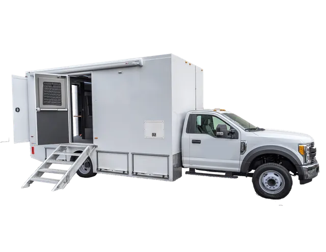  Hi-Cube Broadcast TV Truck